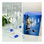 Oneida Virtuoso Set Of 4 European Crystal 10OZ Wine Glasses New Box Germany. Fixed Price $45.07.