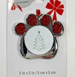 Picture Frame Ornament Removable Date Paw Print Dog Cat Pet Christmas Photo Gift. Fixed Price $10.77.