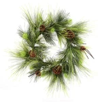 Vickerman 24" Boulder Pine Artificial Christmas Wreath Green. Fixed Price $76.47.