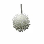 Wholesale -lot Of 6 3.25" Iridescent Loose Bead Decor Holiday Ornament. Fixed Price $24.98.