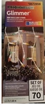Glimmer Led Mini Christmas Lights Multicolor Set Of 50 - 16.3FT Upc 086786897539. Fixed Price $19.95.