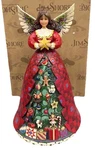Jim Shore Heartwood Creek Musical Christmas Tree Angel Figurine 2008 4012989. Fixed Price $65.00.