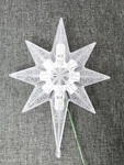 National Tree 11" Top Star With Warm White Led Lights. Fixed Price $18.00.