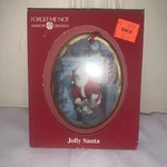 Forget Not, American Greetings, Jolly Santa Vintage Christmas Ornament. Fixed Price $8.50.