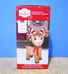Holiday Time 4 Ft Christmas Bighorn Sheep Airblown Inflatable Led Lit New. Fixed Price $28.80.