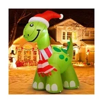 Comin 6.2FT Christmas Inflatables Outdoor Decorations, Blow Up Dinosaur Infla.... Fixed Price $61.79.