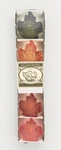 Williams Sonoma Maple Leaf Taper Holders Set Of 4, 2005 Glass Autumn Colors New. Fixed Price $9.99.