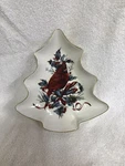 Lenox American Home Collection Winter Greetings Gold Trim Candy, Trinket Dish. Fixed Price $16.00.
