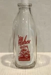 Melrose Dairy Roseburg, Oregon Milk Bottle. Fixed Price $74.99.