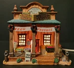 Lemax Christmas Holiday Village Bill's Produce Mart 55261 Market Grocery Store. Fixed Price $29.99.
