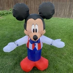 Gemmy Airblown Inflatable Patriotic Mickey Mouse, 3.5 Ft With Lights Open Box. Fixed Price $35.10.