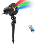 Christmas Laser Lights, Outdoor Garden Projector With Moving Rgb Wa. Fixed Price $139.99.
