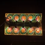 2001 Gemmy Scooby-doo Cartoon Network 10 Ct Holiday Christmas String Light Set. Fixed Price $21.80.