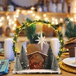 Cinnvoice Led Wooden Nativity Set Christmas Decoration Indoor Tabletop Display. Fixed Price $14.15.