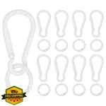 Uxcell Spring Snap Clips Keychains 5PCS Candy Color Hooks. Fixed Price $20.00.