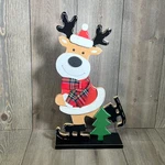 Eternhome Wooden Christmas Reindeer Decor With Merry Sign. Fixed Price $14.62.