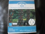 Holiday Time 100CT Led Multicolor Tree Trunk Net Lights Green Wire 6 Ft X 1.5. Fixed Price $35.91.