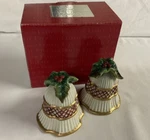 Fitz & Floyd Salt And Pepper Shakers Christmas Bells Holiday Pre-owned. Fixed Price $11.99.