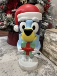 Bluey Led Lighted Christmas Blow Mold 24 Inch With Gift Box Holiday Decor 2025. Fixed Price $69.99.