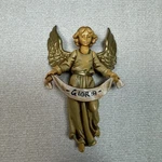 Fontanini Gloria Angel 4" Inch Scale Nativity Figurine Depose Italy 1983. Fixed Price $24.99.