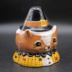 Johanna Parker Squirrel Dish, 2 Piece, Capotain Hat, Everyday Holiday, Transpac. Fixed Price $24.95.