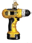 Old World Christmas Power Drill Ornament (32249). Fixed Price $17.84.