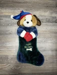 Prima Creations Plush Dog Christmas Stocking Happy Howlidays Large Multicolor. Fixed Price $14.99.