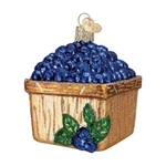 Old World Christmas Basket Of Blueberries. Fixed Price $21.99.