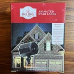 Holiday Time Animated Star Laser Indoor Outdoor 3 Red/green Christmas Modes New. Fixed Price $29.95.
