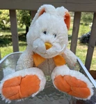 Ganz Jo-jo Bunny Rabbit Soft Cream Orange Bow Plush Stuffed Animal Snuggle. Fixed Price $12.99.