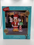 Gemmy 7 Foot Santa Mickey Mouse W/north Pole Mailbox Christmas Inflatable Disney. Fixed Price $74.99.
