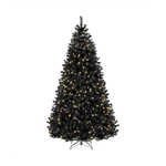 Best Choice Products 6FT Black Pre-lit Christmas Tree Warm White Lights SKY6312. Fixed Price $39.99.