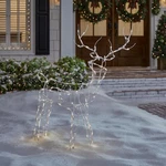 4 Ft Led Lighted Reindeer Christmas Holiday Yard Decoration For Indoor/outdoor. Fixed Price $39.99.