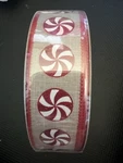 Sams Club Members Mark Premium Ribbon 50 Yards 1.5 Wired Edge Peppermint New. Fixed Price $20.00.