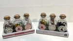 Target Christmas 6 Mini Potion Collectible Bottles Decor Coal List Jingle Bells. Fixed Price $19.57.