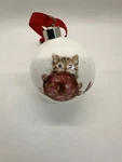 Royal Worcester Wrendale Designs Purrfect Bone China Christmas Bauble (kitten). Fixed Price $12.85.