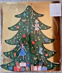 Nutcracker Advent Calendar Rifle Paper Co Christmas Tree 13" Tall - New & Sealed. Fixed Price $13.00.