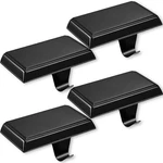 4PC Christmas Stocking Holder For Mantle, Reusable Hooks, .... Fixed Price $33.76.