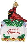 Memorial Cardinal Blown Glass Ornament By Old World Christmas. Fixed Price $26.99.