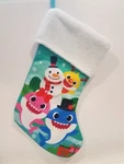 Pinkfong Baby Shark Christmas Stocking Ruz 14". Fixed Price $9.99.
