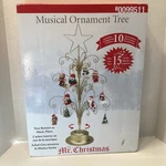 Mr Christmas Rotating Musical Ornament Tree 2010 Approx 24"X12" Never Used. Fixed Price $44.99.