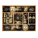 Shareconn 80PCS Christmas Balls Ornaments Set, Contemporary Light Luxury Gift.... Fixed Price $50.33.
