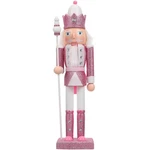 Vanzack Pink Nutcracker Soldier Figure, Wooden Christmas 30X7.5CM,. Fixed Price $35.46.