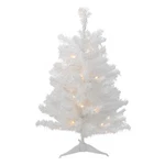 Northlight 2' Led Snow White Artificial Christmas Tree - Candlelight Lights. Fixed Price $44.09.