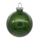 Vickerman 3" Moss Green Glitter Clear Ball 12/BAG. Fixed Price $34.89.