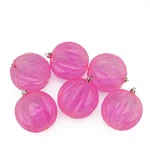 Northlight 6 Pink Transparent Rhombus Cut Shatterproof Christmas Ornaments 3". Fixed Price $13.49.