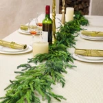 Christmas Real Touch Norfolk Pine Artificial Greenery Garlands F.... Fixed Price $208.54.