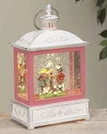 Gerson Lighted Spinning Water Globe Birds Lantern New Open Box Spring 8.2 Inch. Fixed Price $24.00.