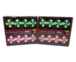 Gemmy Christmas Mints (2 Sets) Blinking String Lights Music Jingle Bells Battery. Fixed Price $29.89.