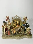 Rare Vtg 2002 Grandeur Noel Nativity Musical Animated Water Globe Kept In Box. Fixed Price $78.56.